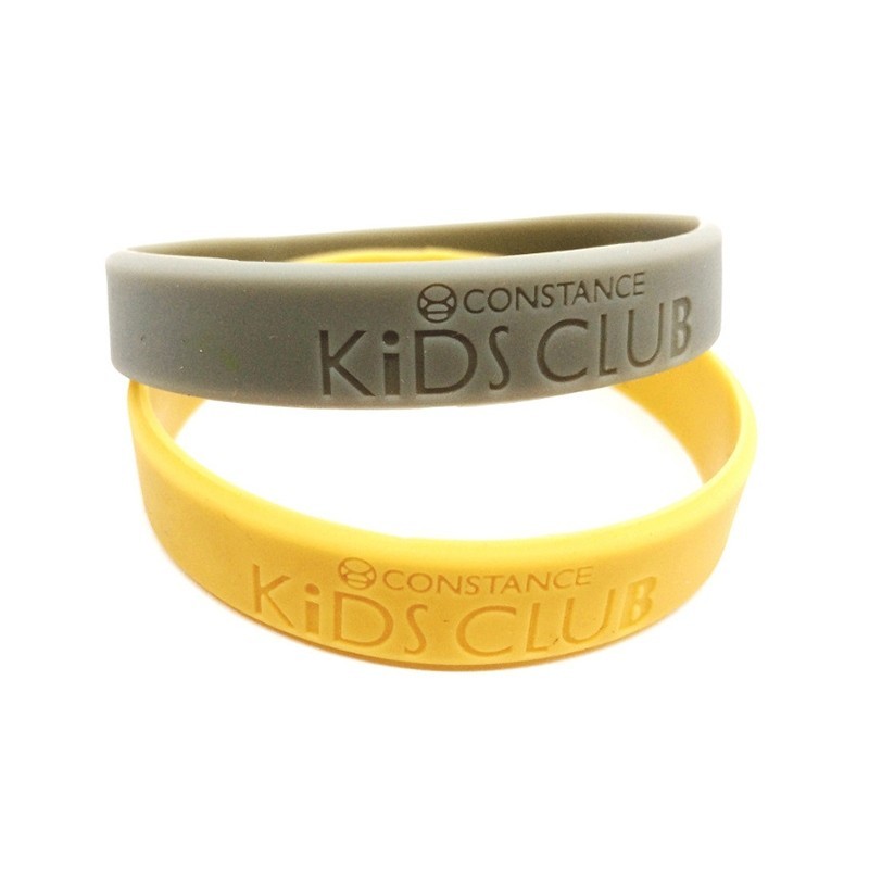 Pulseras de silicona personalizadas bajo relieve Pulseras de silicona personalizadas bajo relieve
