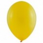 Pack globos de 25 cm + varillas + inflador manual Amarillo