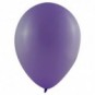 Pack globos de 25 cm + varillas + inflador manual Lila