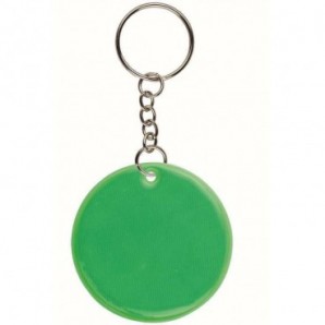 Llavero Frizy con forma de círculo Verde