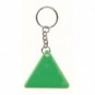 Llavero Frizy con forma de triángulo Verde