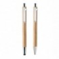 Set de bolígrafo y lápiz bambu