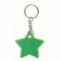 Llavero Frizy con forma de estrella Verde