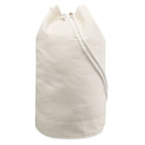 Macuto de algodón asargado Beige