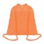 Mochila de cuerdas de algodón Naranja