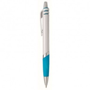 Bolígrafo de plástico Vent Azul claro