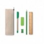 Set estuche de 6 piezas Beige