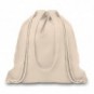 Mochila en canvas con asas largas Beige
