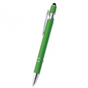 Bolígrafo de plástico Antibacteriano Gabby Verde lima