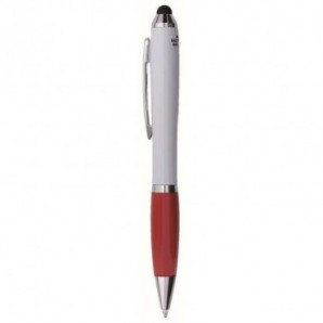 Bolígrafo de plástico antibacteriano Rakus Rojo