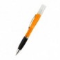 Bolígrafo de plástico frost con spray Kufit Naranja