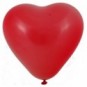 Globos de látex personalizados forma de corazón Rojo velvet