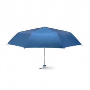 Paraguas plegable en poliéster Azul