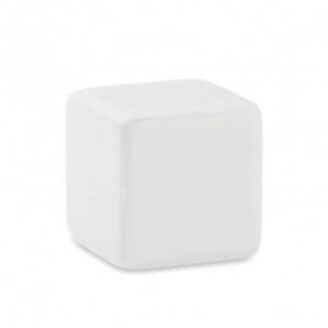 Antiestrés forma de cubo Blanco