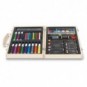 Set pinturas en caja de madera Madera