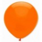 Globos de látex personalizados 41 cm redondo Naranja
