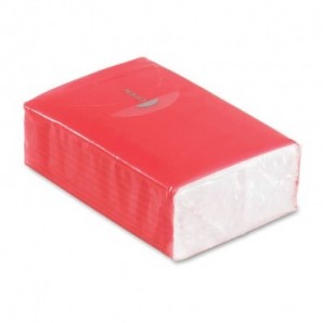 Paquete de pañuelos mini Rojo