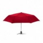 Paraguas plegable automático antiviento Rojo