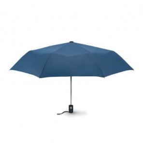 Paraguas plegable automático antiviento Azul