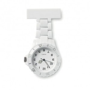 Reloj de enfermera analógico Blanco