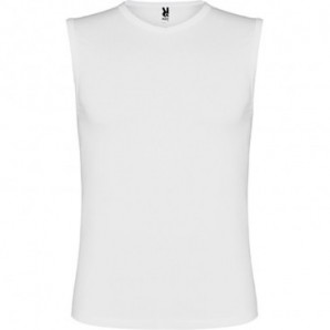 Camiseta Cawley 175 tirantes ajustada pico blanca Blanco