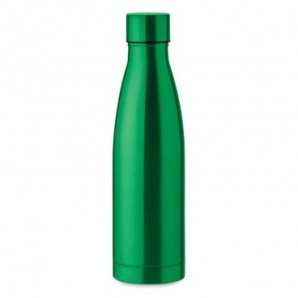 Botella de acero inoxidable doble pared 500 ml Verde