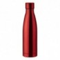 Botella de acero inoxidable doble pared 500 ml Rojo