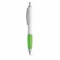 Bolígrafo con clip de metal con tinta azul Verde claro