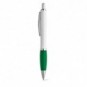 Bolígrafo con clip de metal con tinta azul Verde