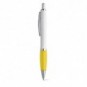 Bolígrafo con clip de metal con tinta azul Amarillo