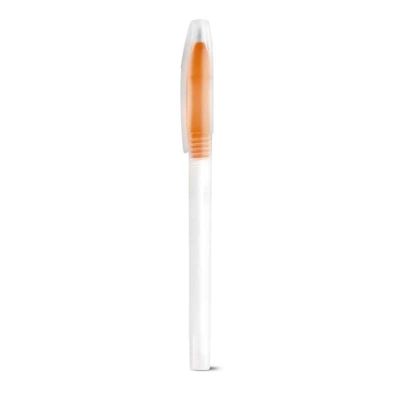 Bolígrafo PP con punta de color Naranja