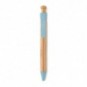 Bolígrafo de bambú Azul