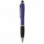 Bolígrafo de plástico Logoled con puntero Azul