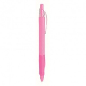 Bolígrafo de plástico Master Rosa