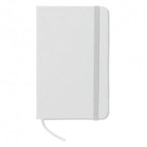Cuaderno A6 tapa blanda a rayas Blanco