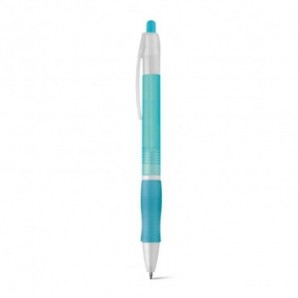 Bolígrafo con antideslizante con tinta negra Azul claro