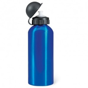 Botella de aluminio de una capa Azul