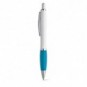 Bolígrafo con clip de metal puntera antideslizante Azul claro