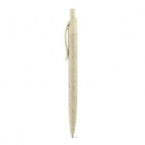 Bolígrafo en fibra de paja de trigo Natural claro