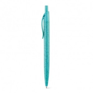 Bolígrafo en fibra de paja de trigo Azul claro