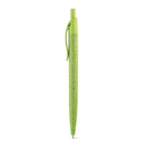 Bolígrafo en fibra de paja de trigo Verde claro