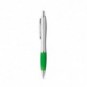 Bolígrafo con clip de metal y antideslizante Verde claro
