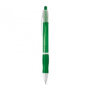 Bolígrafo con antideslizante con tinta azul Verde