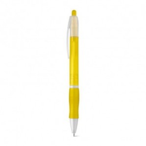Bolígrafo con antideslizante con tinta azul Amarillo