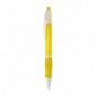 Bolígrafo con antideslizante con tinta azul Amarillo