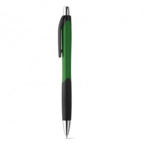 Bolígrafo de plástico y puntera antideslizante Verde