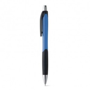 Bolígrafo de plástico y puntera antideslizante Azul