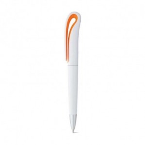 Bolígrafo con clip con diseño original Naranja