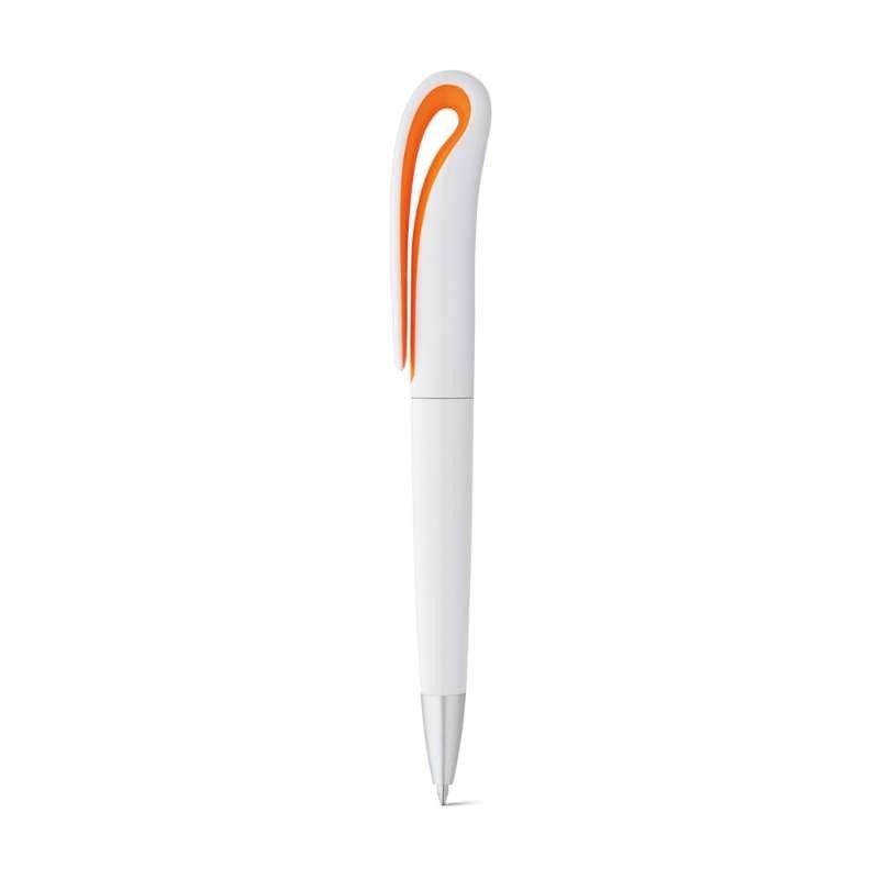 Bolígrafo con clip con diseño original Naranja