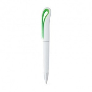 Bolígrafo con clip con diseño original Verde claro